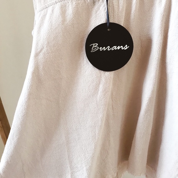 ✨SOLD✨ Verge Girl Tie Strap Overall Fringe Dress - Picture 4 of 4